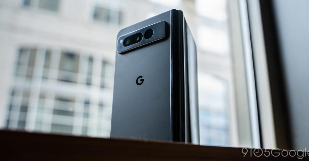 Profitez d'une offre exceptionnelle sur le Google Pixel Fold à 509,15 €