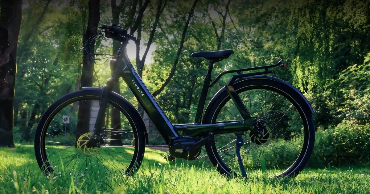 Tenways AGO T Premium Mid Drive Urban e bike - plare.