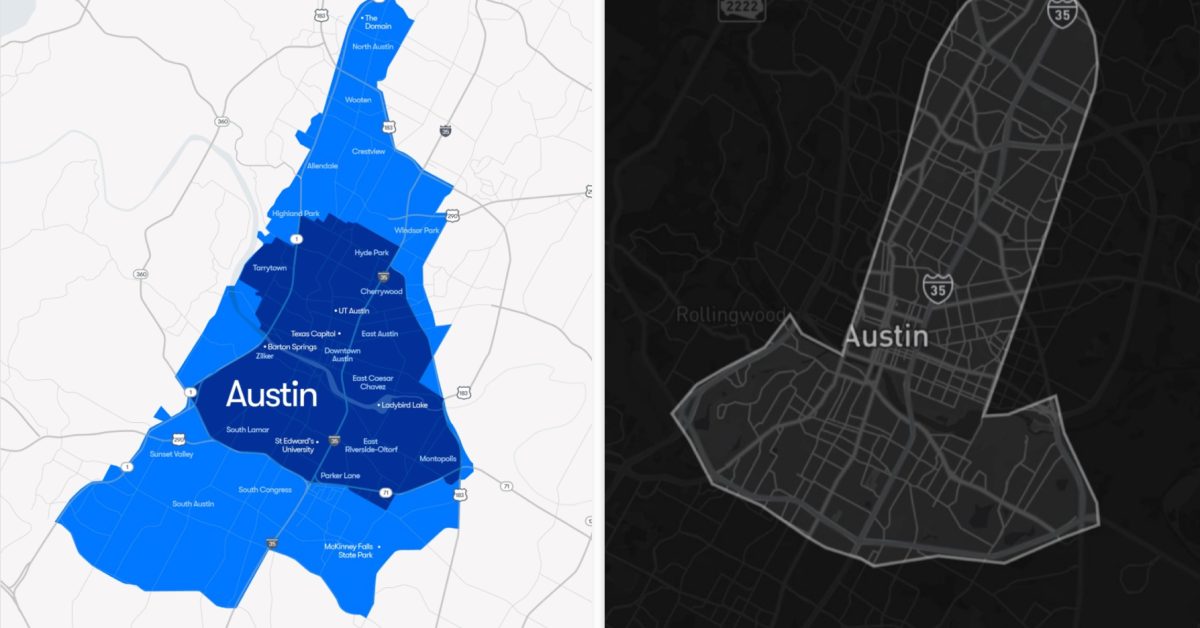 Waymo vs Tesla in Austin - plare.
