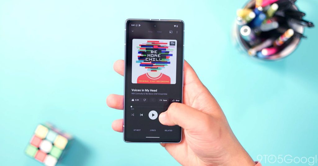 YouTube Music améliore l'expérience utilisateur avec des boutons de lecture aléatoire et de retour plus visibles