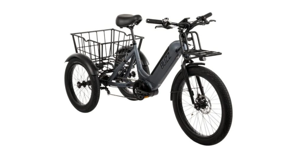 Buzz défie Lectric avec un tricycle électrique à prix encore plus bas