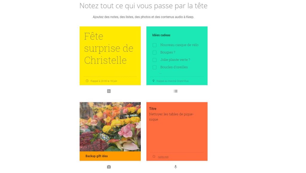 découvrez les fonctionnalités de google keep, l'outil de prise de notes qui vous permet d'organiser vos idées, de créer des listes et de collaborer facilement avec d'autres. optimisez votre productivité en accédant à vos notes depuis n'importe quel appareil.