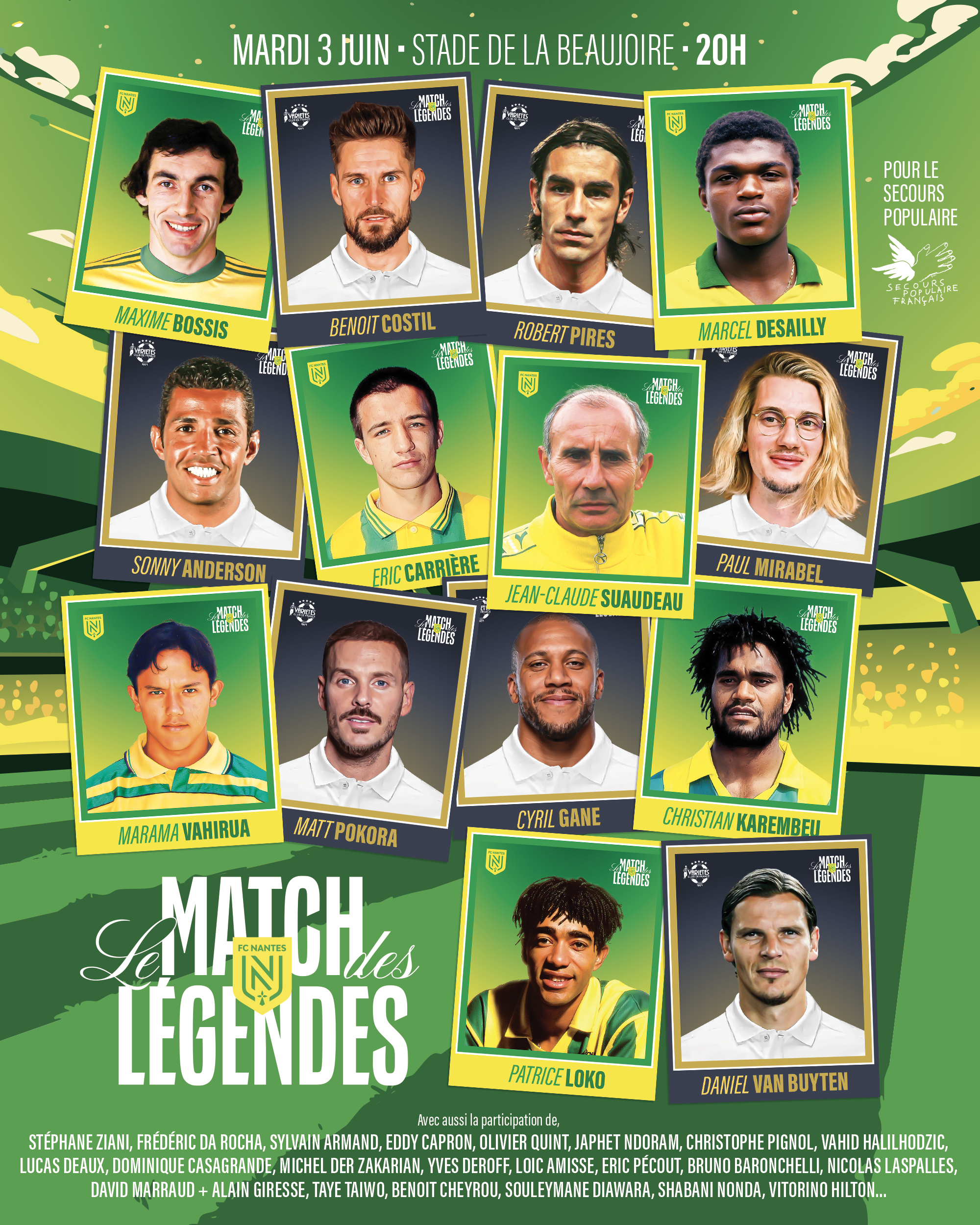 Les 10 légendes qui ont marqué l'histoire du FC Nantes - plare. découvrez l'univers fascinant des légendes du fc nantes, un club emblématique du football français. plongez dans l'histoire, les anecdotes et les joueurs qui ont marqué les esprits en jaune et vert.