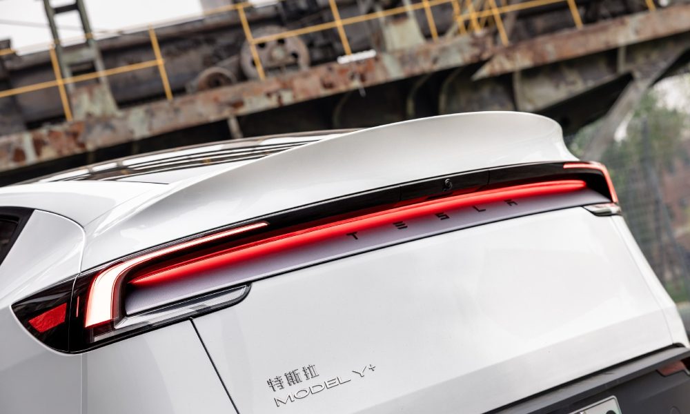 tesla model y china logo rear - plare.