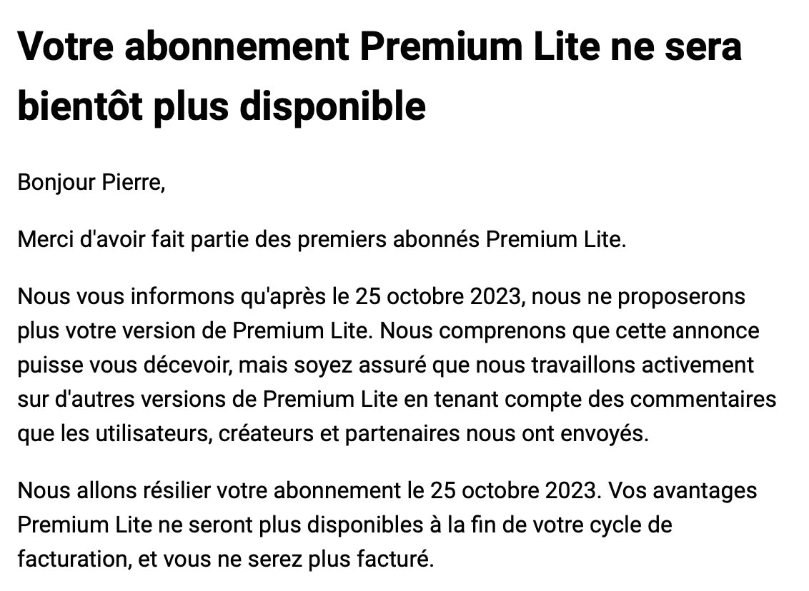 découvrez youtube premium lite, l'abonnement simplifié qui vous permet de profiter de vos vidéos préférées sans publicités, avec des fonctionnalités enrichies et une expérience de visionnage améliorée. profitez d'un accès illimité à un contenu exclusif et à des téléchargements hors ligne, tout en économisant sur votre budget.
