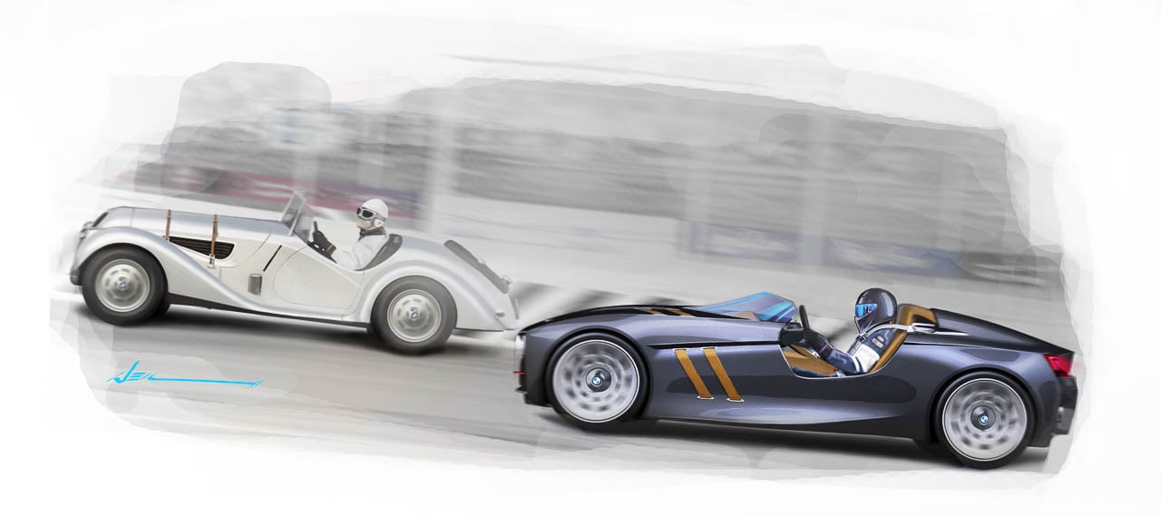 1754520737 304 BMW 328 Hommage Decouvrez Comment le Carbone Reinvente lADN - plare.