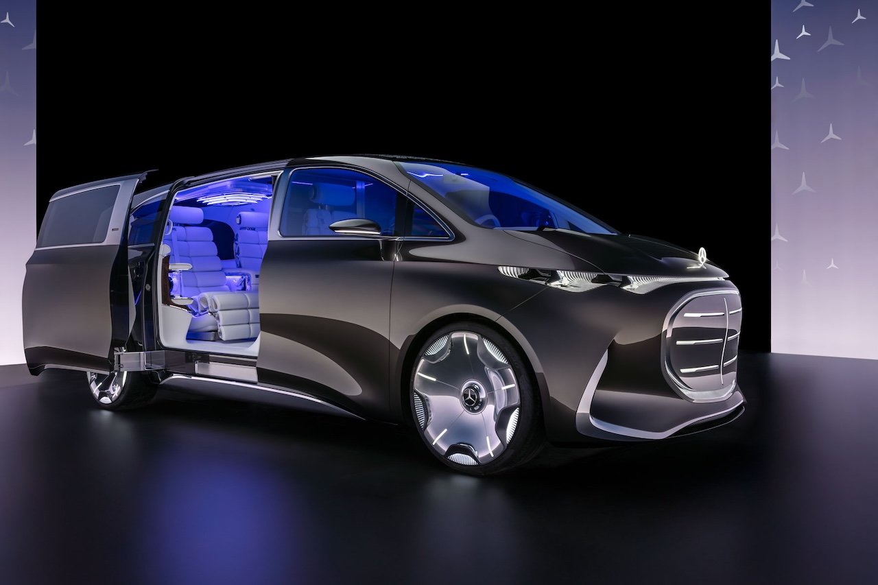 1755193133 460 Mercedes Vision V Concept Le Van de Luxe qui - plare.