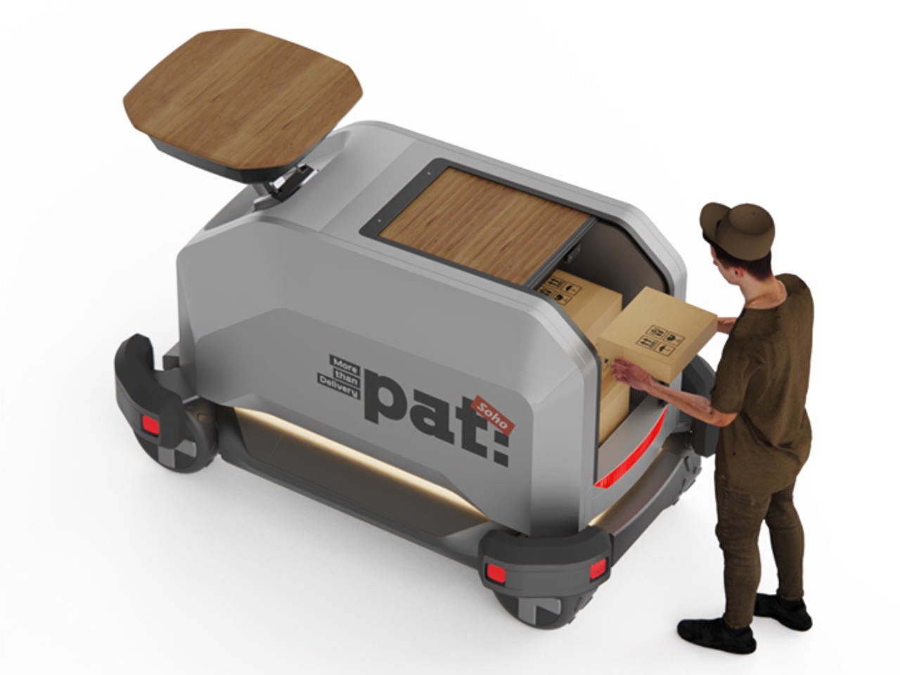 1755990183 622 Decouvrez PAT le Robot de Livraison Amical qui Revolutionne nos - plare.