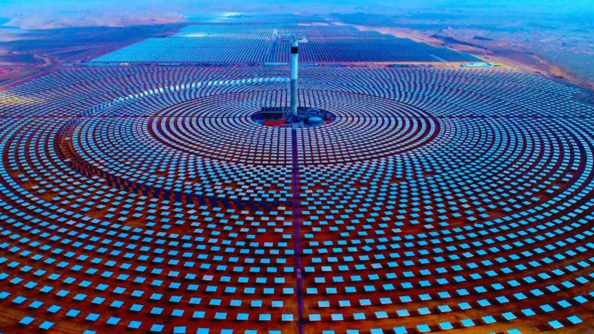 Central termosolar con almacenamiento