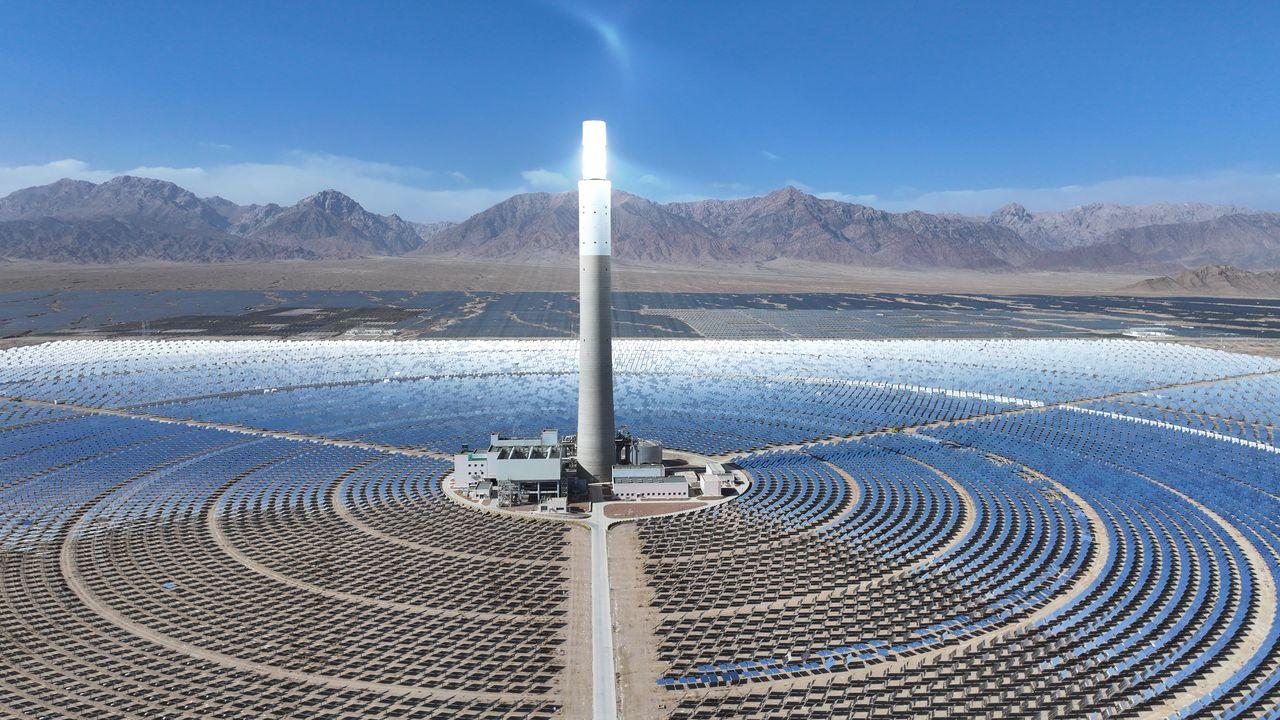 Planta termosolar de torre