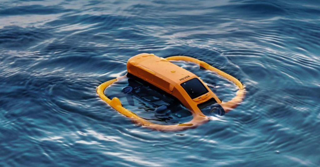 HoverAir Aqua drone lève 1,2 million d'euros et se prépare à la production en série