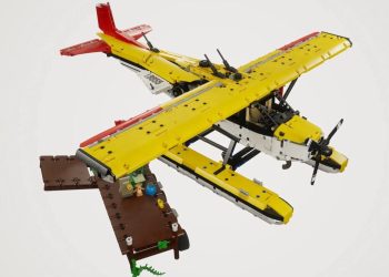 Découvrez le 2,247 pièces LEGO CESSNA 185 Skywagon : un modèle équipé de flaps, portes et train d’atterrissage fonctionnels !