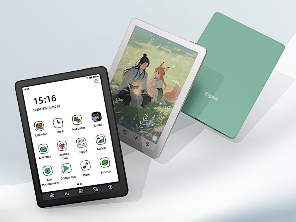 Découvrez le Bigme B6 : L’Ereader Color Étonnant avec Android 14 et Boutons Tactiles à Seulement 169 $ !