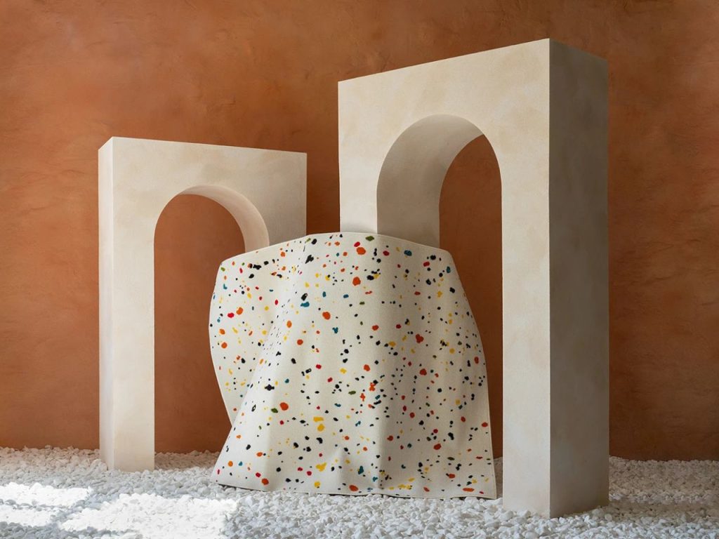 Découvrez le Tapis Éblouissant de Julia Kononenko Inspiré par le Terrazzo Coloré !