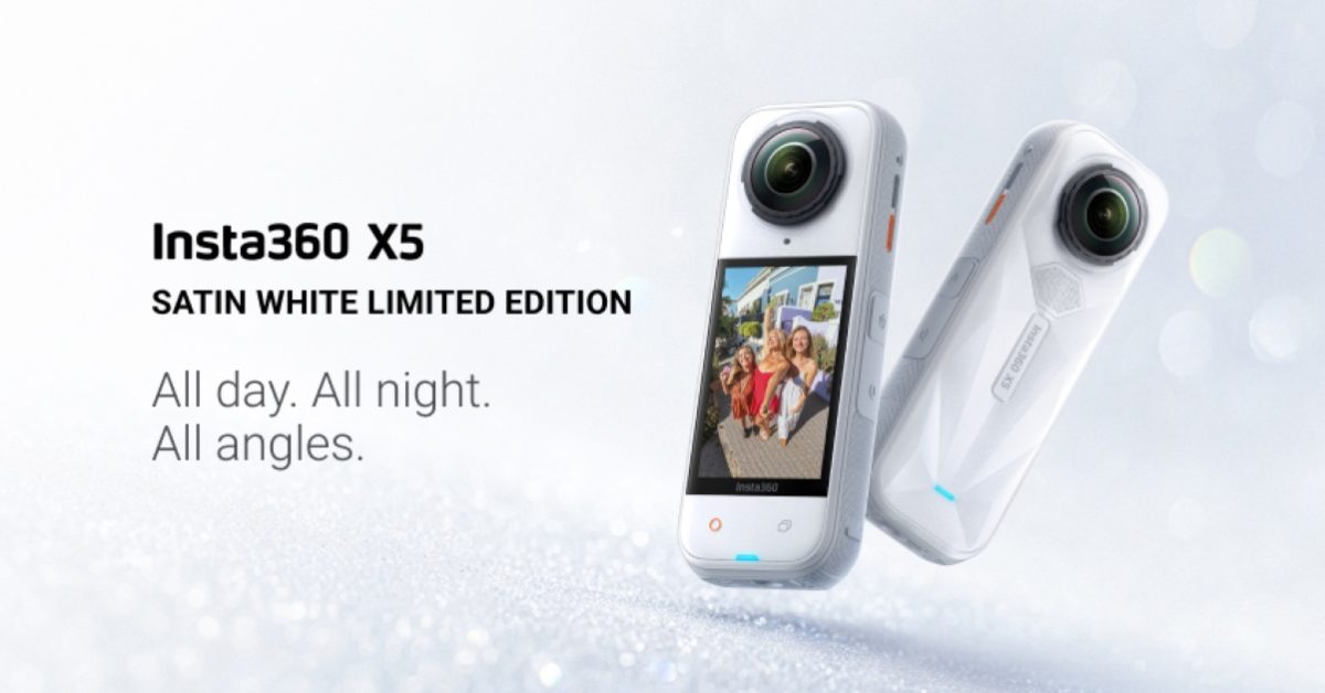 L'Insta360 X5 allie élégance et robustesse, offrant une caméra 360° étanche jusqu'à 15 mètres, idéale pour les aventuriers. Avec ses capteurs 1/1,28" et sa vidéo 8K, elle capture des images nettes même en faible luminosité. Son design chic et sa construction solide en font un choix parfait pour les passionnés de technologie. (amazon.com)