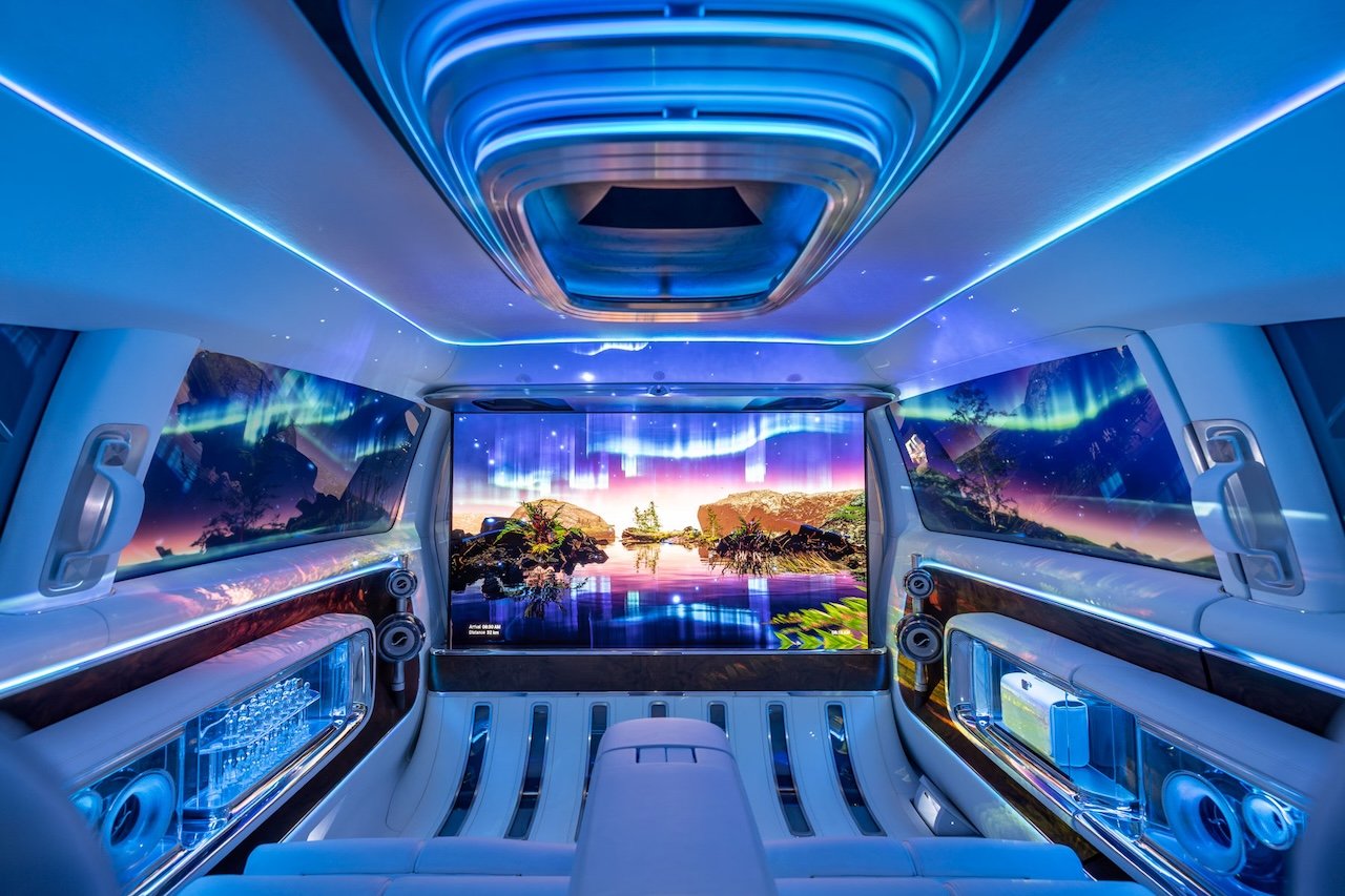 Mercedes Vision V Concept Le Van de Luxe qui - plare.