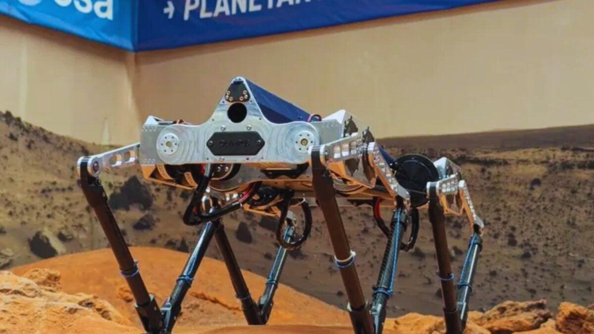 design de pattes de chien robot