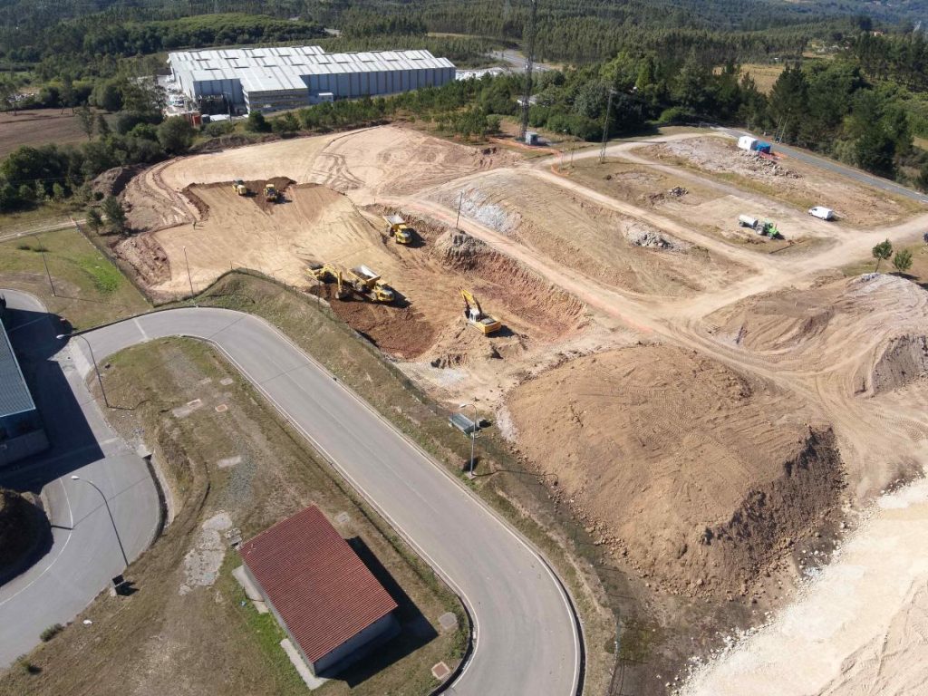 Progrès de la nouvelle usine de tri des déchets textiles à Cerceda : une initiative éco-responsable en action