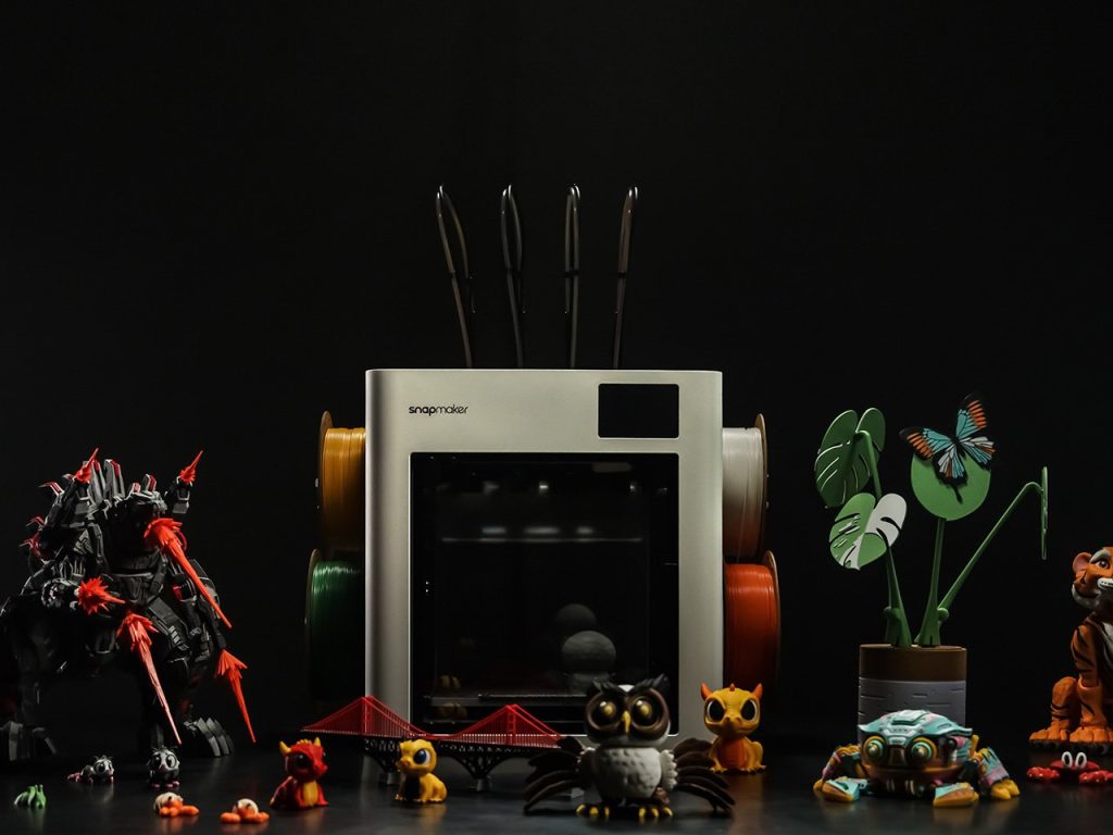 Découvrez la Snapmaker U1: Imprimante 3D Ultra Rapide qui Réduit le Gaspillage!