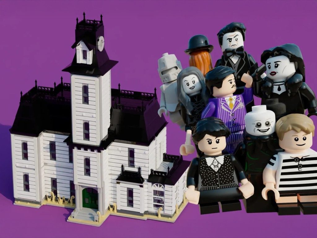 Transformez Votre Univers avec cette Incroyable Construction LEGO de la Famille Addams en 2 999 briques!