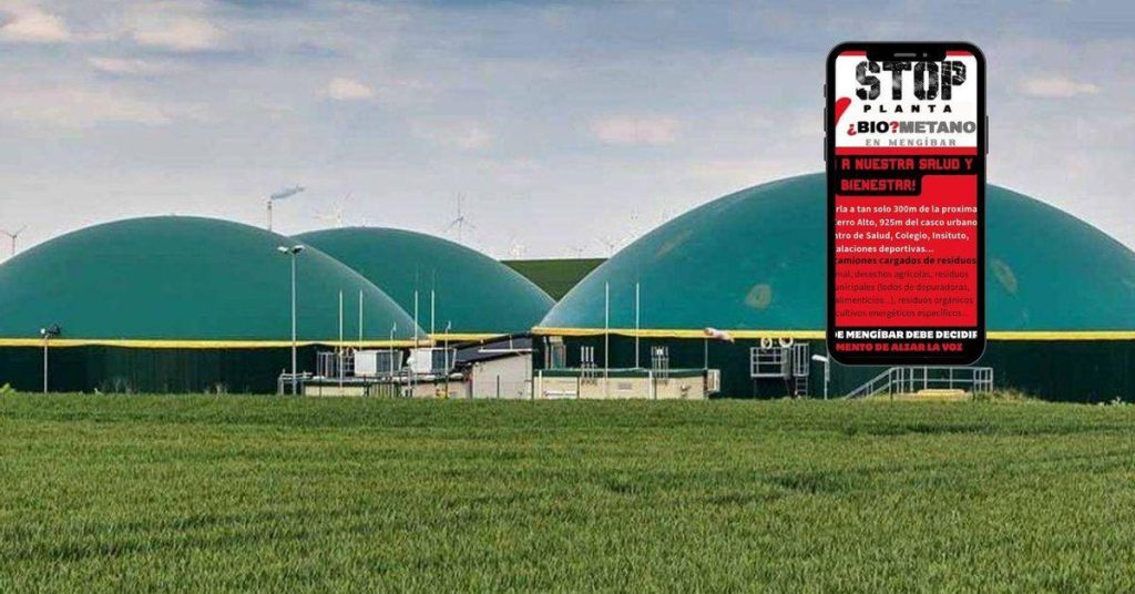Mengíbar suspend le débat sur la station de biogaz : état actuel du projet et perspectives d’avenir