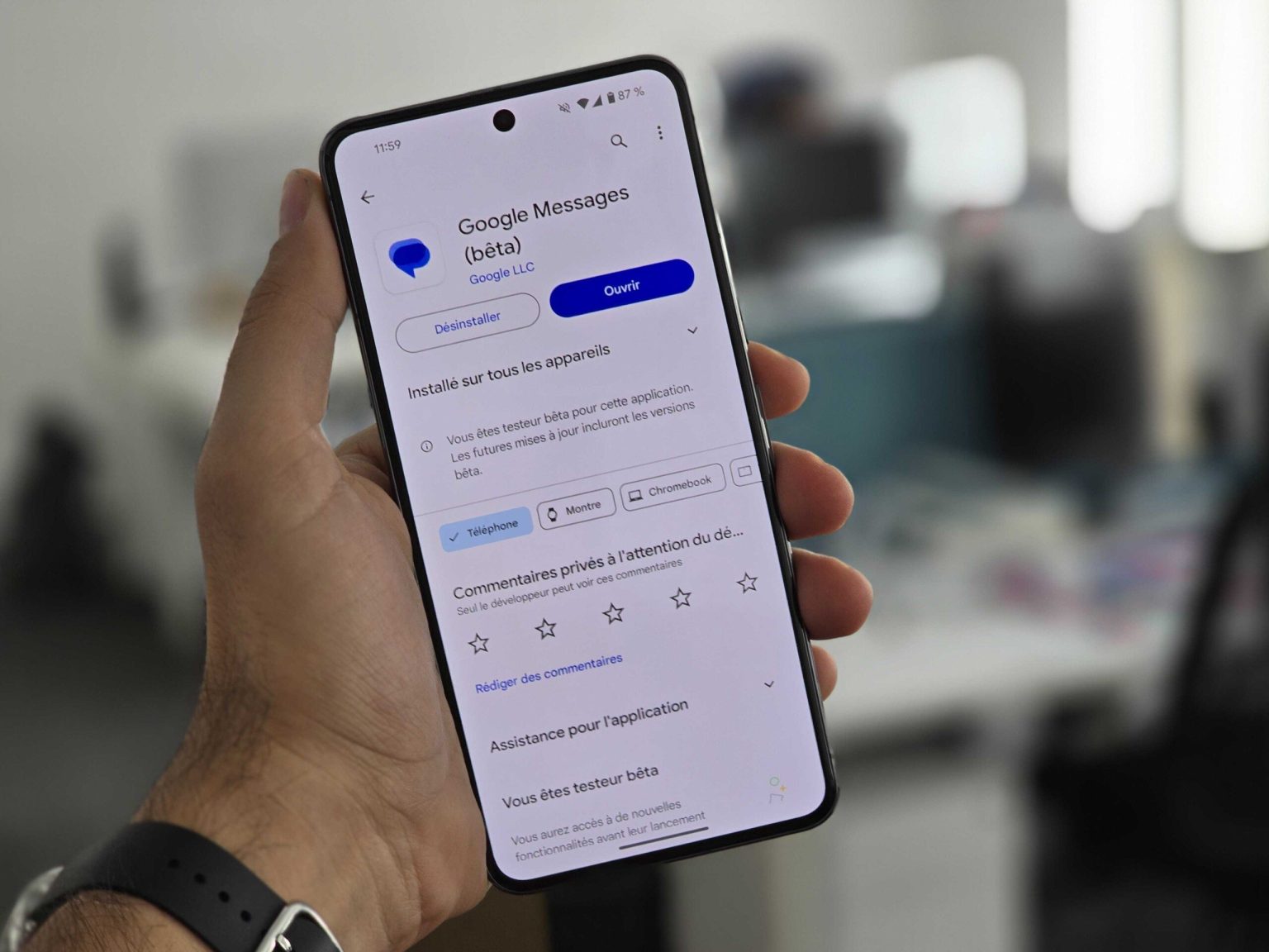 découvrez la nouvelle fonctionnalité de google messages : facilitez vos communications, explorez les dernières mises à jour et profitez d'une expérience de messagerie enrichie sur votre smartphone.