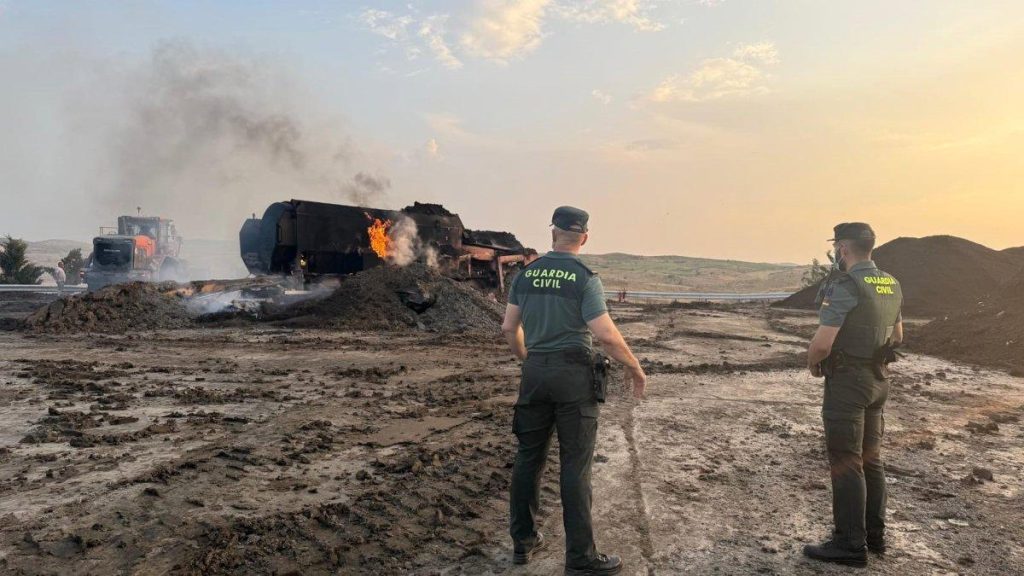 Incendie dévastateur dans une recyclerie à Olite : impacts et mesures de sécurité à prendre