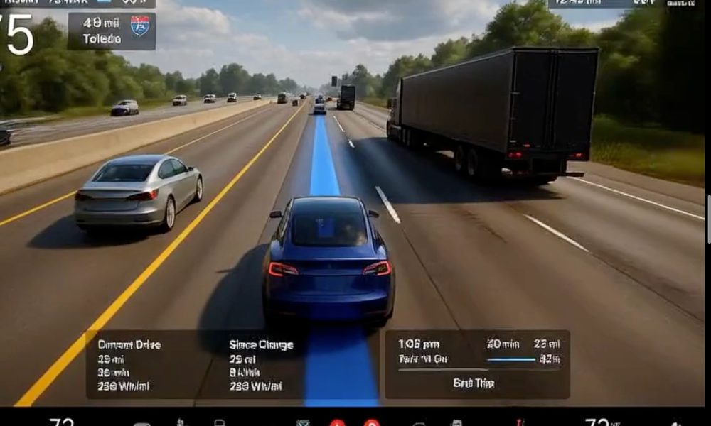 tesla unreal engine driver visualization - plare.