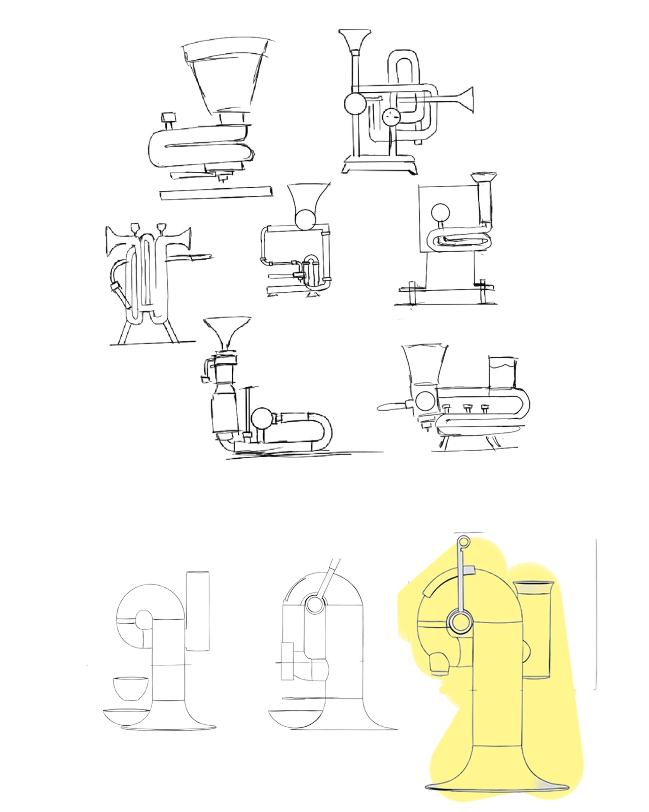 1757120902 117 Decouvrez le Concept Revolutionnaire de la Machine a Cafe Trumpet - plare.