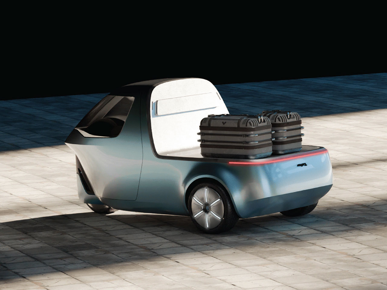 1758054790 316 MOVA Le Trois Roues Intelligent qui Revolutionne les Livraisons Urbaines - plare.