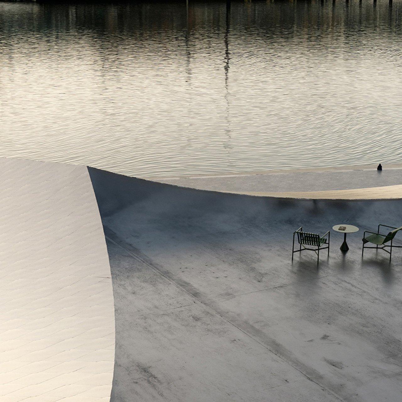 Réflexion sur l'eau