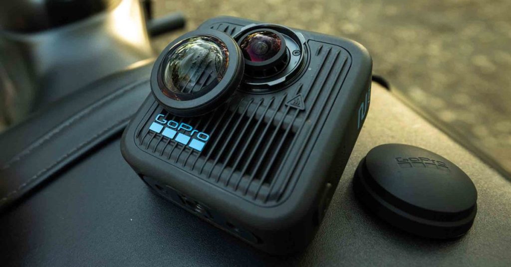 Nouvelle caméra GoPro MAX2 : 21 % de résolution en plus par rapport à la concurrence, un must pour les aventuriers.