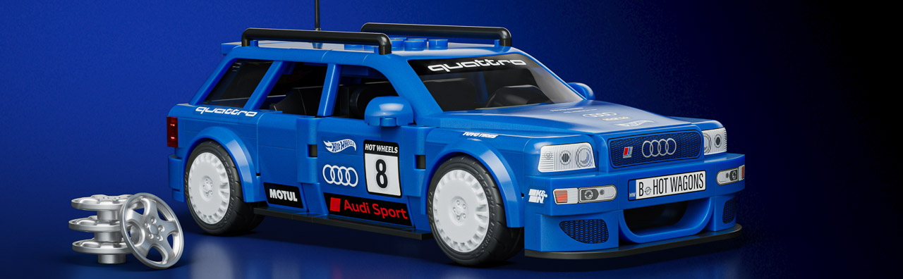 1758839770 102 Decouvrez les Hot Wheels Epiques Audi RS2 et R8 - plare.