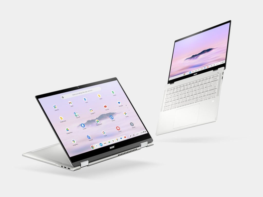 Acer Révolutionne le Monde des Chromebooks : Découvrez le Spin 514 et les Chromeboxes Super Performants avec IA!