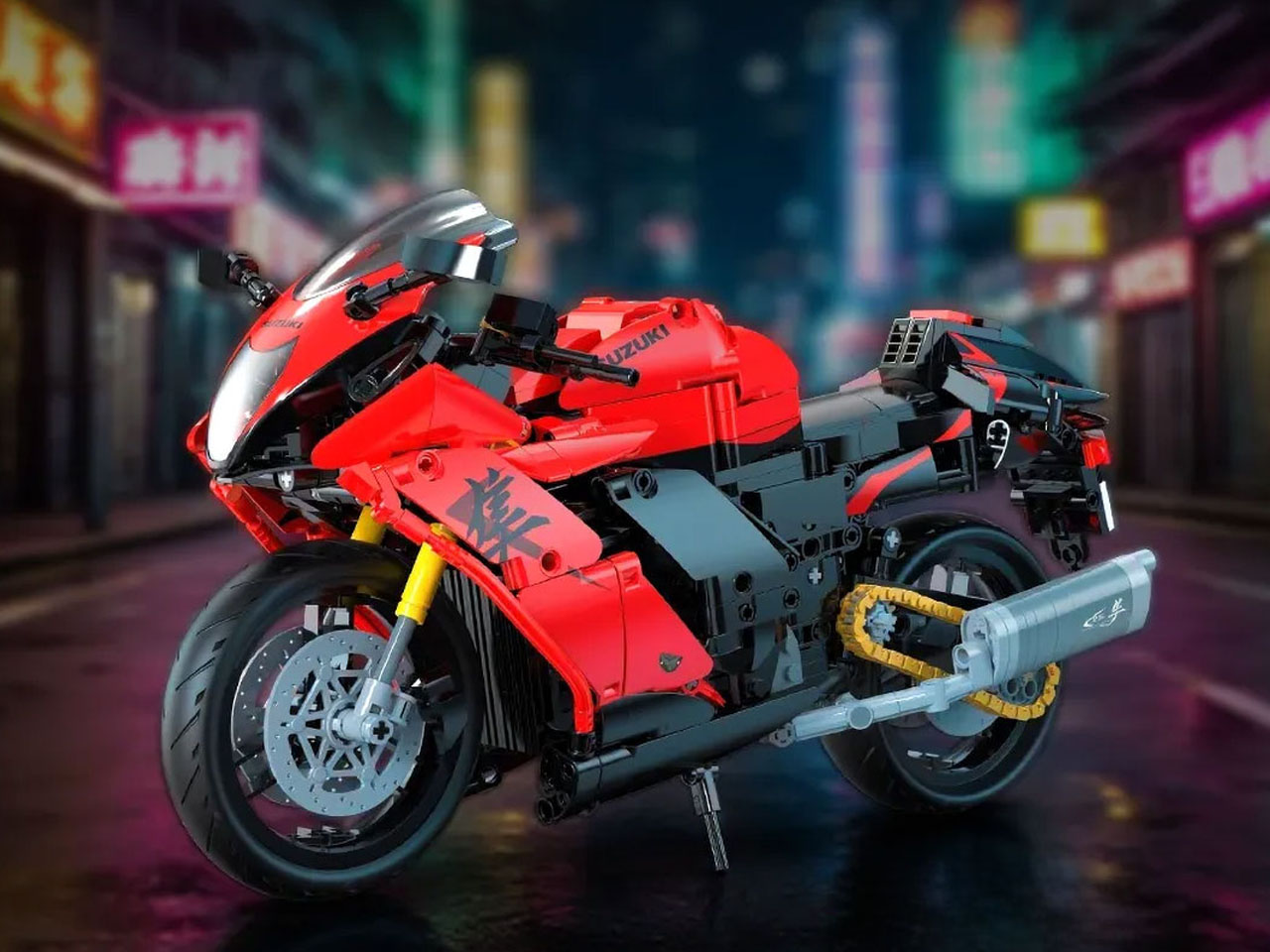 Construisez la mythique Suzuki Hayabusa 25e Anniversaire avec cet incroyable - plare.