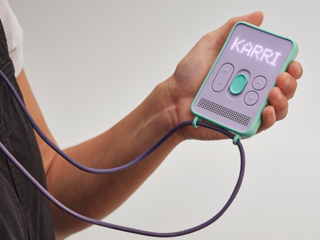 Découvrez KARRI Generation 2 : Le Dispositif Révolutionnaire pour une Communication Sûre des Enfants, sans Écran !