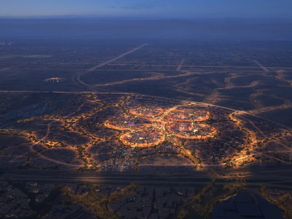 Découvrez comment le plan de LAVA pour Riyad en 2030 transforme la ville en une oasis vivante !
