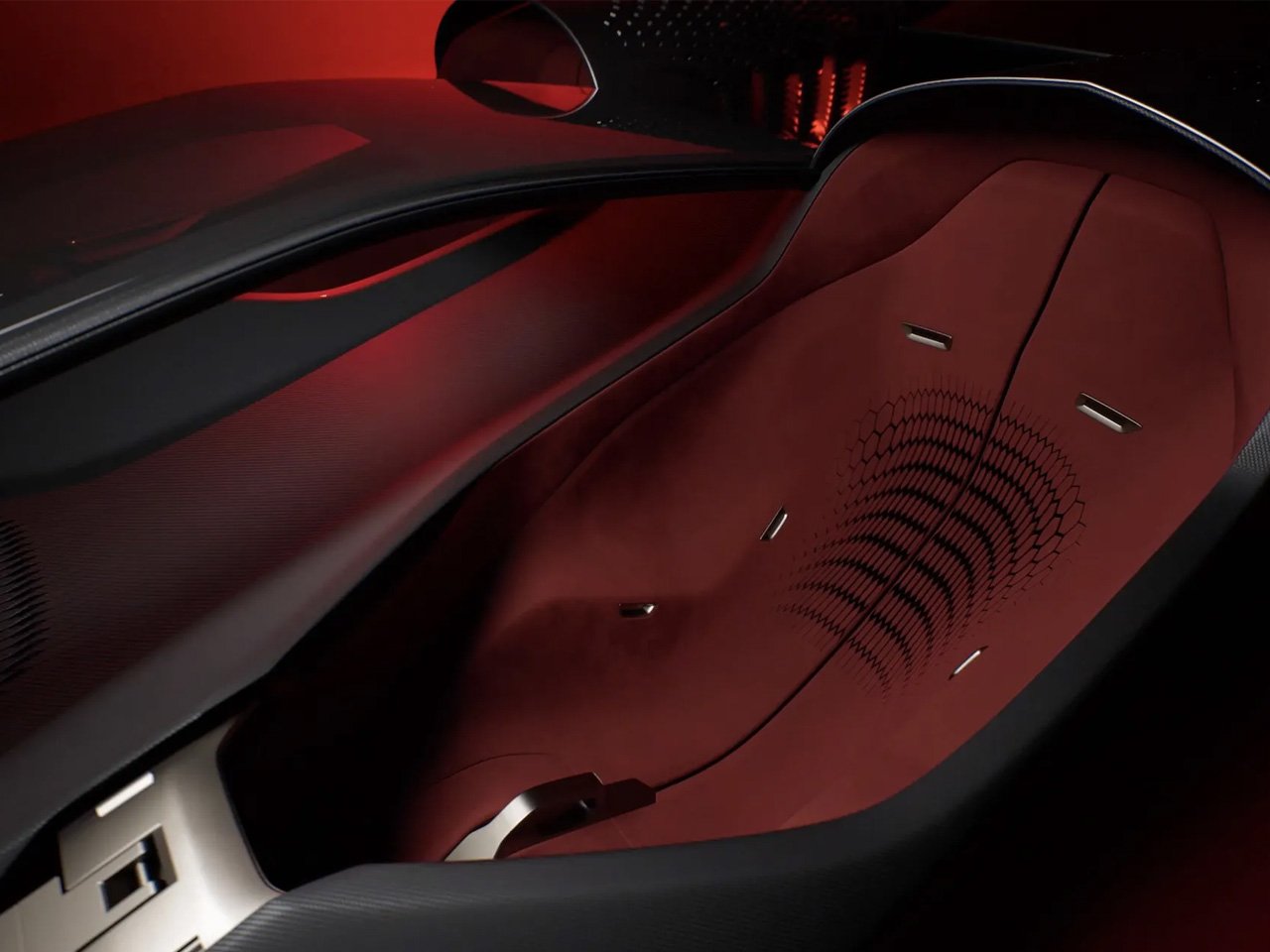 Intérieur de la Ferrari F76