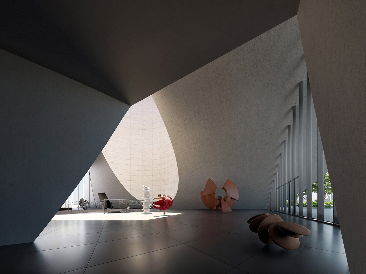 Éléments de design du musée