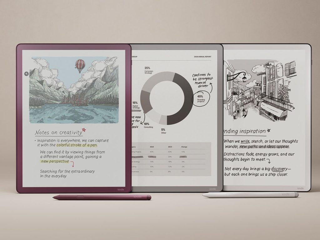 Découvrez le Nouveau Kindle Scribe d’Amazon : La Révolution Marie des Lecteurs Numériques et Preneurs de Notes !
