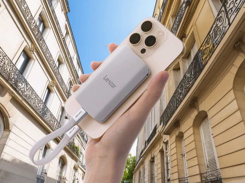 Découvrez le Lexar ES5 : SSD Portable Compatible MagSafe avec une Vitesse Éclair!