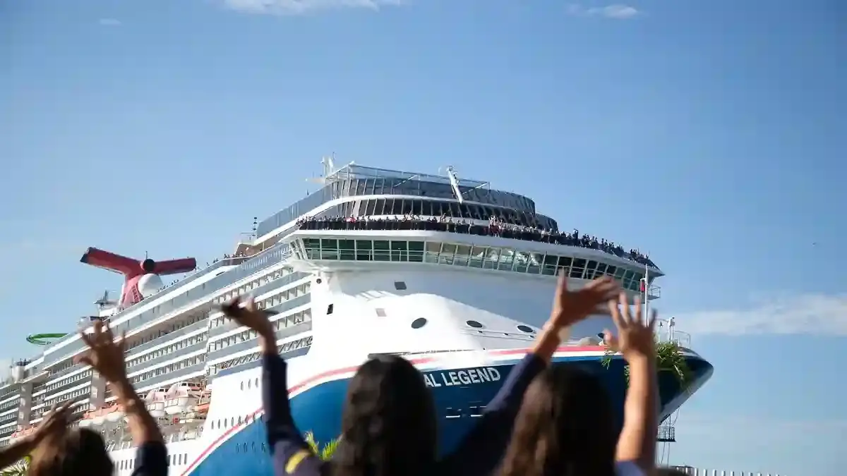 Llegada de crucero a Acapulco