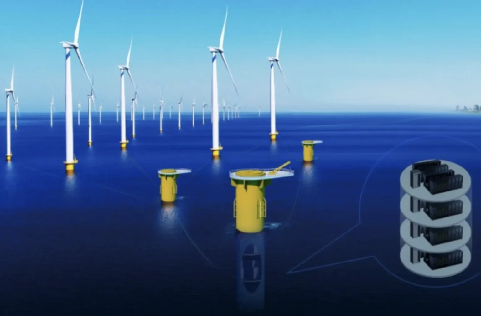 China établit le premier centre de données sous-marin alimenté par l’éolien maritime : une avancée pour la technologie verte.