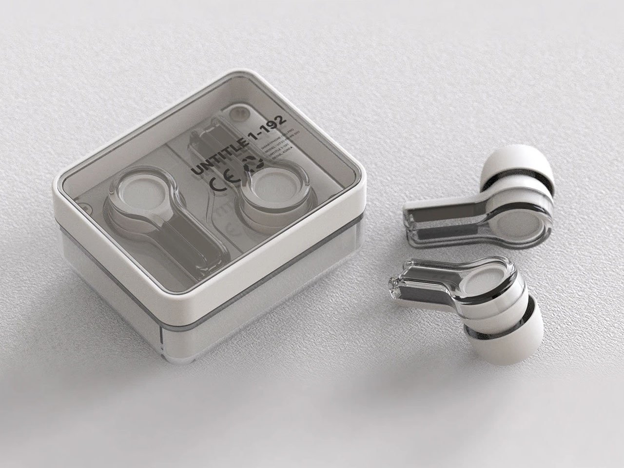 Nothing-Inspired Concept Earbuds