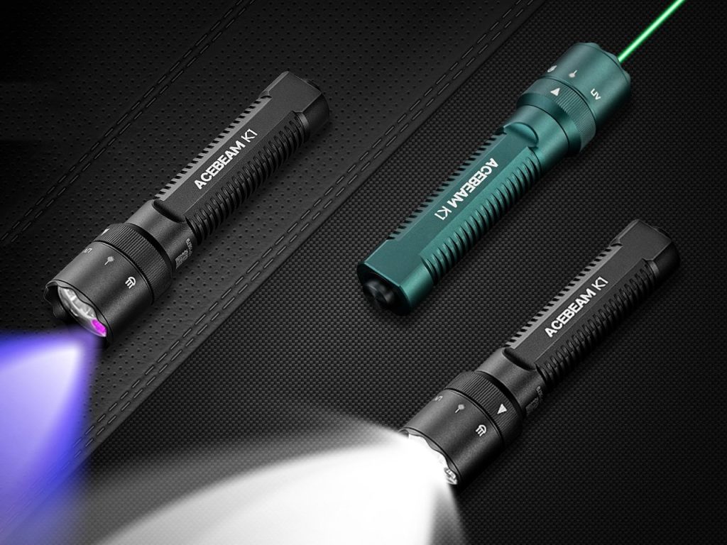 Découvrez la Lampe Torche 3-en-1 EDC : Éclairez l’Invisible avec Son UV Intégré !