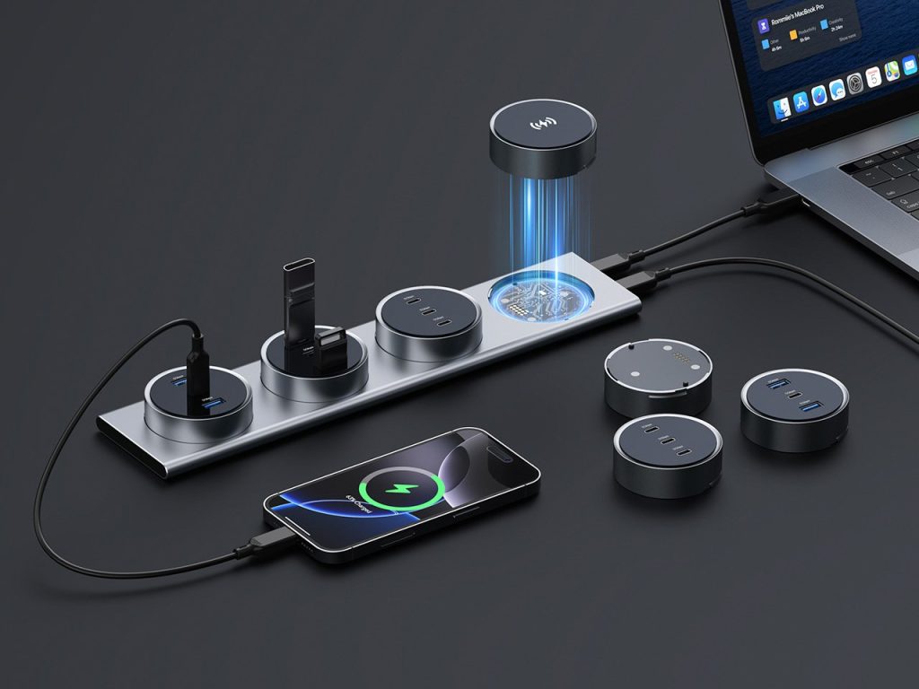 Découvrez le Multiprise Modulable qui Transforme vos Prises, Ports USB et Chargeurs Sans Fil comme des Blocs LEGO !