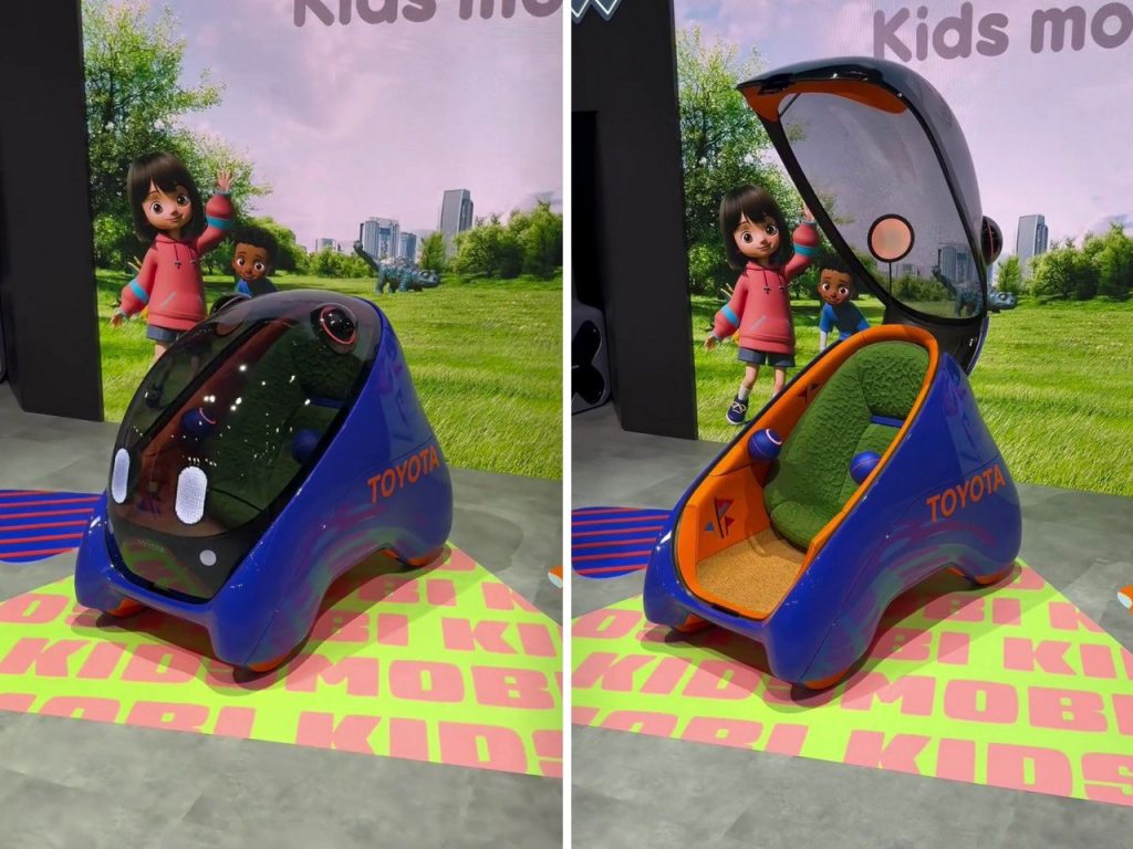 Toyota Révolutionne le Futur avec le Premier Véhicule Électrique Autonome pour Enfants !