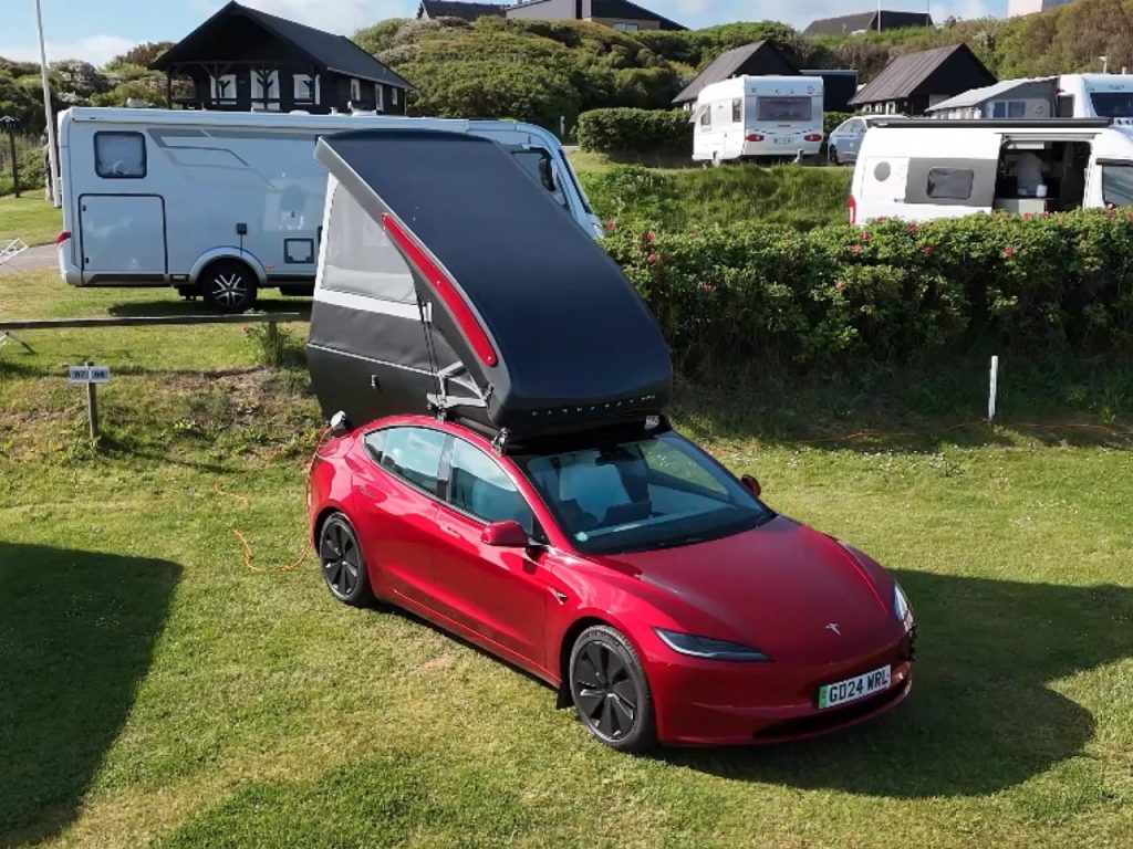 Transformez votre Tesla Model 3 en Camping Car Électrique de Rêve avec le Wheelhome Dashaway eRC !