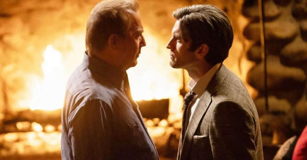 Yellowstone, Kevin Costner e Wes Bentley stavano per azzuffarsi tra loro