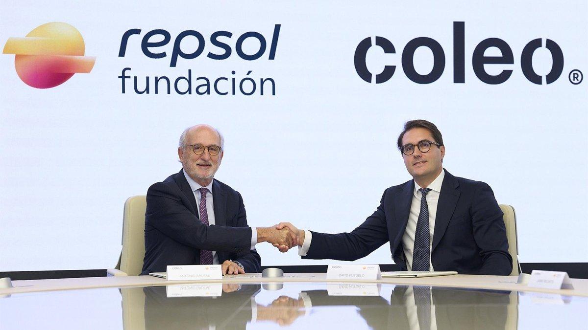Participation minoritaire de la Fundación Repsol dans Coleo Network